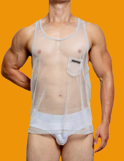 Musculosa Hombre Malla Poliéster Transpirable Diseño Moderno - Image 13