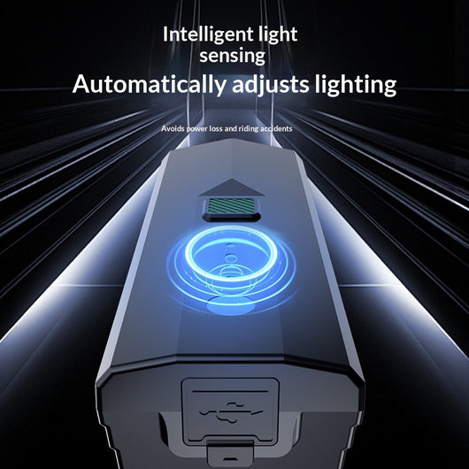 Luz Frontal Recargable de Alta Intensidad para Bicicleta - Image 3