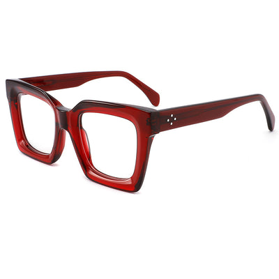 Gafas de Sol Cuadradas Fashion Rice Nail - Protección UV Elegante - Image 5