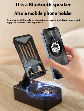 Soporte Giratorio para Celular con Carga Inalámbrica y Bluetooth - Image 14