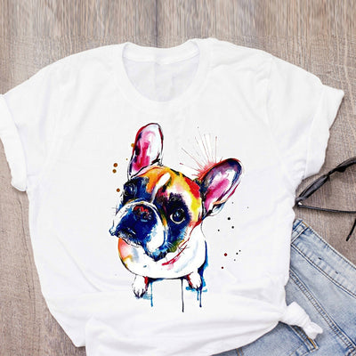 Playera Gráfica Harajuku Unisex Talla Grande - Diseño Cartoon Casual - Image 10