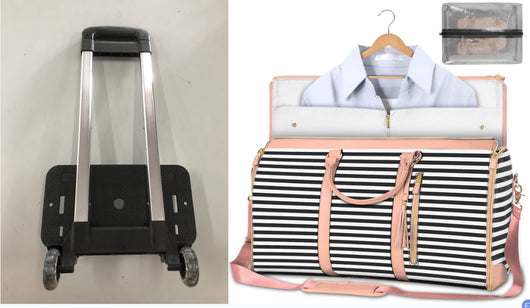 Bolsa de Viaje Trolley de Gran Capacidad con Compartimento Fitness Plegable - Image 23