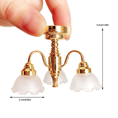 Candelabro Miniatura de Lujo para Casa de Muñecas - Image 27