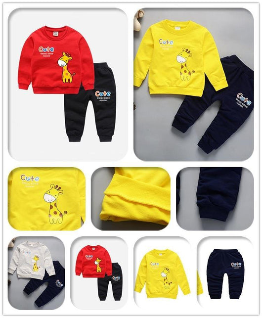Conjunto de Tirantes con Diseño de Jirafa para Niñas - Image 4