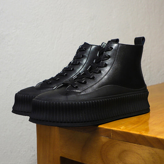 Zapatillas Canvas Altas para Mujer con Suela Gruesa - Image 3