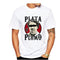 Camiseta Manga Corta Estilo Europeo Americano para Hombre