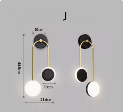 Lámpara de Pared Moderna sin Instalación para Dormitorio y Pasillo - Image 27