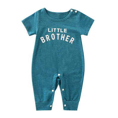 Mameluco Largo Unisex con Letras para Bebé Recién Nacido - Image 8