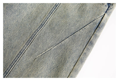 Pantalones Vaqueros Retro Lavados Baggy Straight para Hombre y Mujer - Image 12