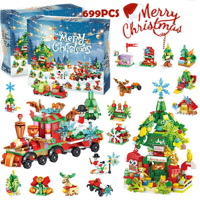 Bloques de Construcción Árbol de Navidad en Caja Sorpresa - Image 6