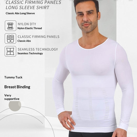 Camiseta Deportiva Reductora para Hombre con Control Abdominal - Image 4