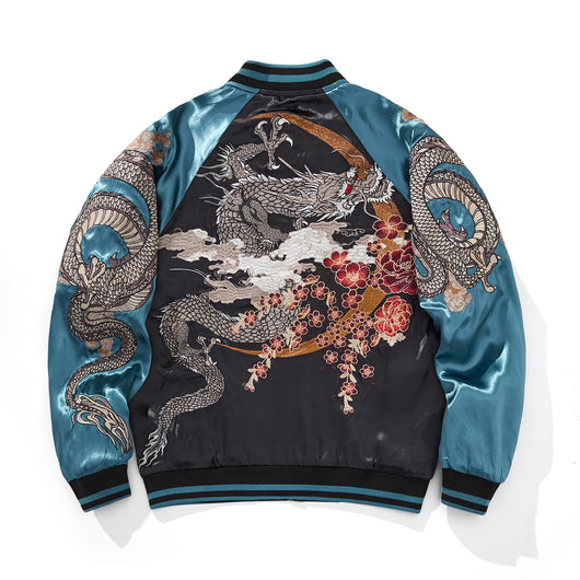 Chaqueta Casual de Tendencia Nacional con Bordados Estilo Chino - Image 2
