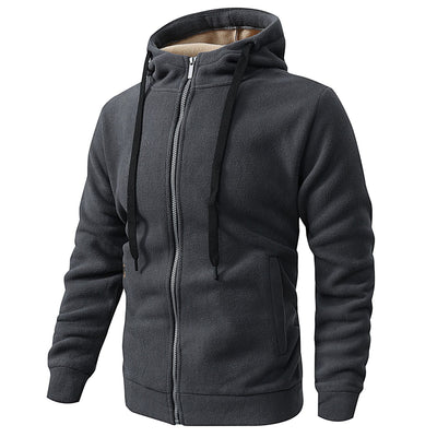 Chaqueta de Forro Polar con Sudadera con Capucha - Diseño Europeo - Image 10