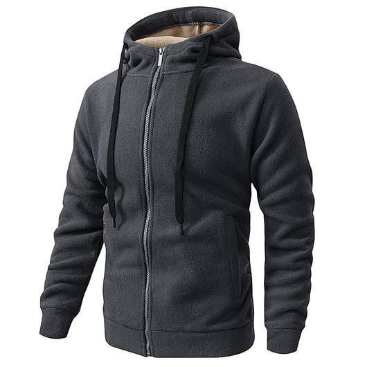 Chaqueta de Forro Polar con Sudadera con Capucha - Diseño Europeo - Image 10