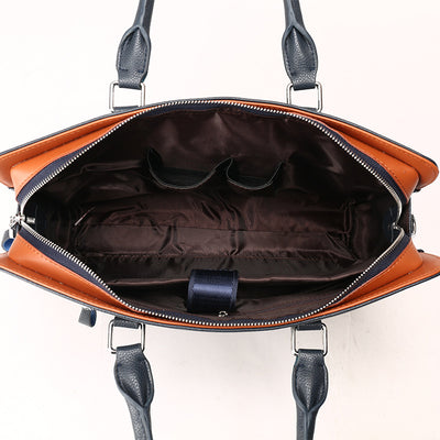 Bolso Bandolera de Cuero para Documentos Oficiales - Image 7