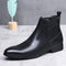 Botas Chelsea Puntiagudas Retro Británicas para Hombre