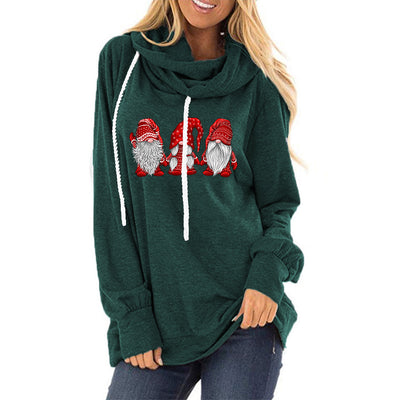 Sudadera Navideña con Cuello Tipo Polo y Mangas Largas - Image 9