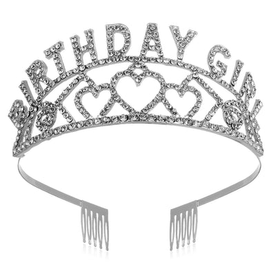 Corona Diamante Brillante para Fiesta de Cumpleaños - Set de Diadema Decorativa para Prom - Image 34
