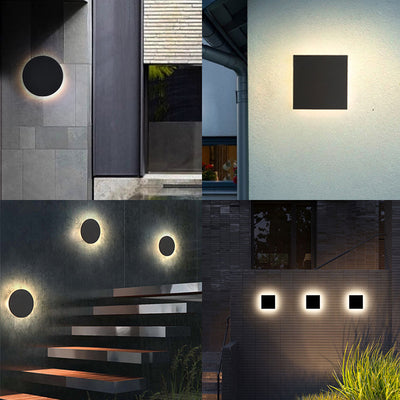 Lámpara LED para Exterior Minimalista Resistente al Agua - Image 3