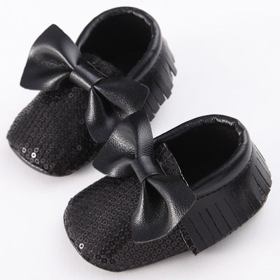 Zapatos para Bebé Niña Primavera Otoño con Suela Antideslizante y Moño Elegante - Image 12