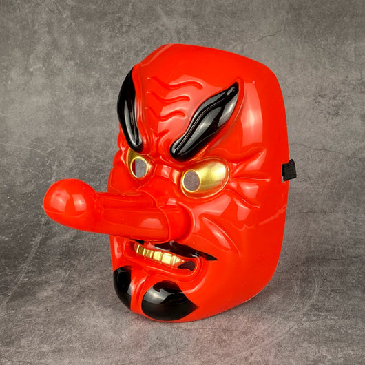Máscara de Perro Roja Halloween Grimace - Image 2