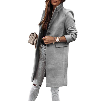 Abrigo de Lana con Botones - Elegancia Atemporal para Hombre - Image 4