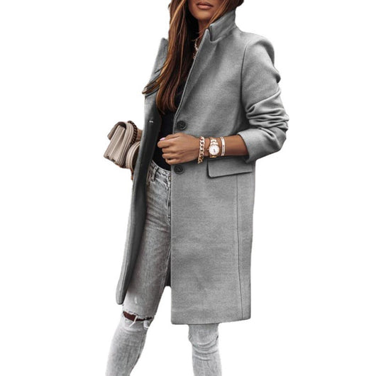 Abrigo de Lana con Botones - Elegancia Atemporal para Hombre - Image 4