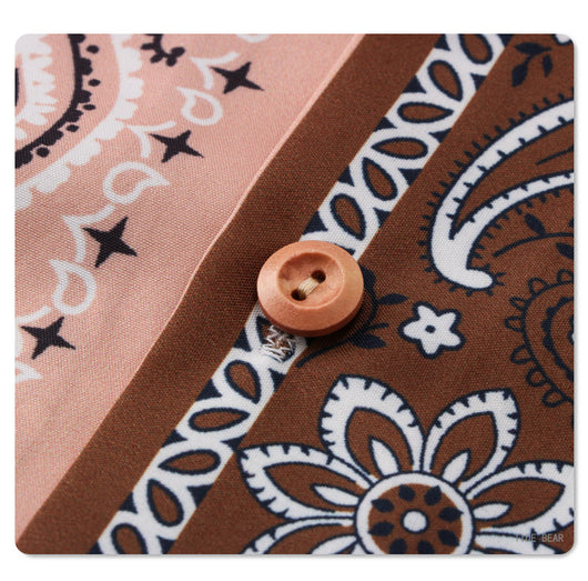 Traje Casual Holgado con Estampado Digital para Hombre - Image 16