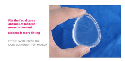 Esponja de Silicona Gota de Agua Transparente para Maquillaje - Image 16