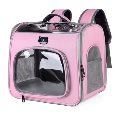 Mochila Transportadora Transparente para Mascotas - Diseño Respirable y Espacioso - Image 10