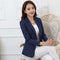 Blazer Largo Talla Grande para Mujer con Mangas Largas