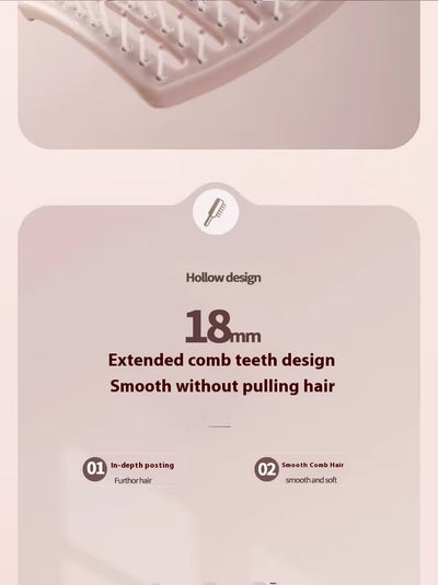 Peine Masajeador Rizador para Cabello Largo y Voluminoso - Image 21