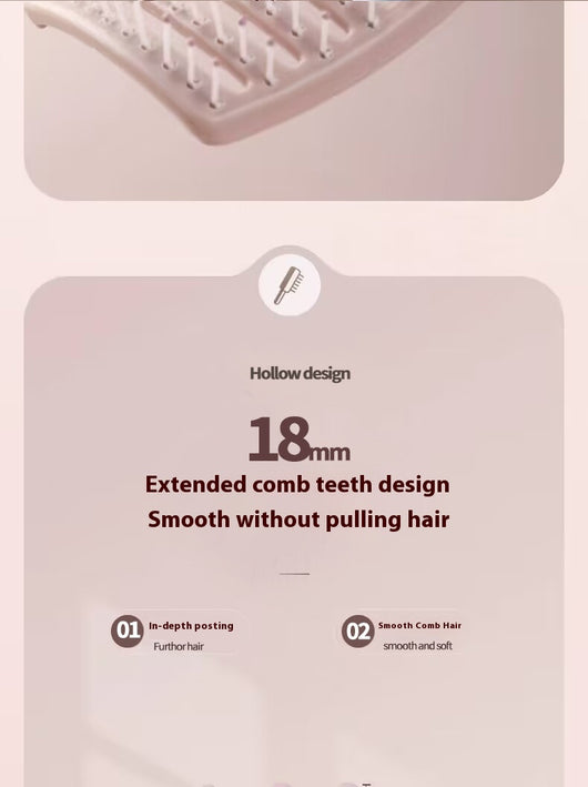 Peine Masajeador Rizador para Cabello Largo y Voluminoso - Image 21