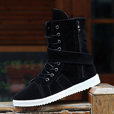 Botas Martin Casuales Altas para Hombre con Forro de Algodón - Image 9