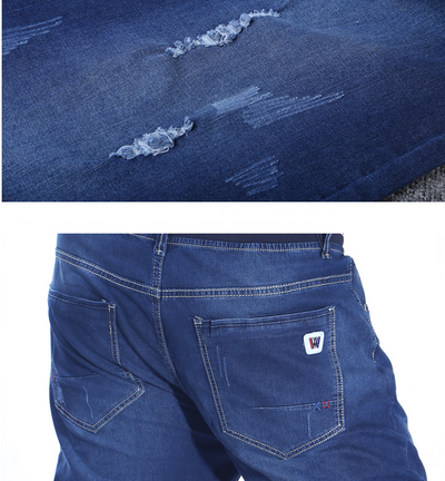 Pantalones Vaqueros Oversize de Talle Extra Grande para Hombre - Image 14