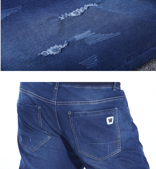 Pantalones Vaqueros Oversize de Talle Extra Grande para Hombre - Image 14