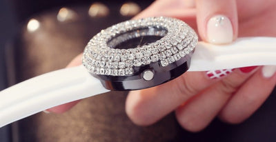 Reloj de Mujer Coreano con Diamantes y Cielo Estrellado de Lujo - Image 14