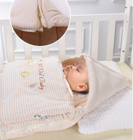 Saco de Dormir para Bebé - Manta Envolvente de Algodón Cálida y Segura - Image 12