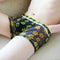 Ropa Interior Masculina de Malla Transparente con Estampado Floral