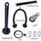 Set Completo de Entrenamiento Portátil con Polea y Cuerda para Brazos