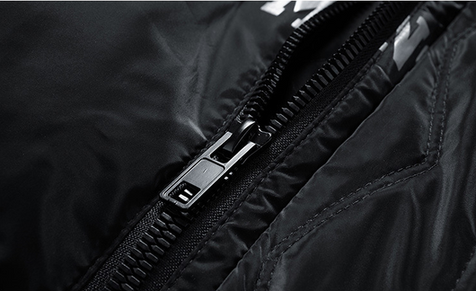 Chamarra Acolchada Urbana para Hombre con Diseño de Letras - Image 13