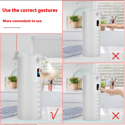 Dispensador Automático de Espuma con Sensor Infrarrojo y Esterilizador de Teléfono - Image 19