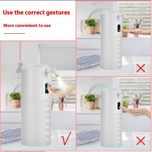 Dispensador Automático de Espuma con Sensor Infrarrojo y Esterilizador de Teléfono - Image 19