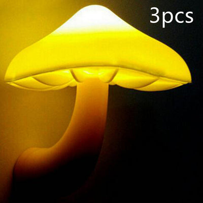 Lámpara Nocturna LED Seta con Sensor de Luz - Enchufable EU/US - Image 26