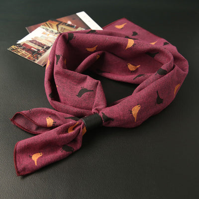 Pañuelo Cuadrado Británico para Mujer - Diseño de Moda Clásico - Image 23