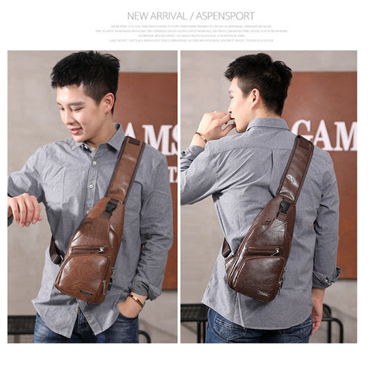 Bolsa Mensajero con Carga USB - Mochila Portátil Inteligente - Image 16