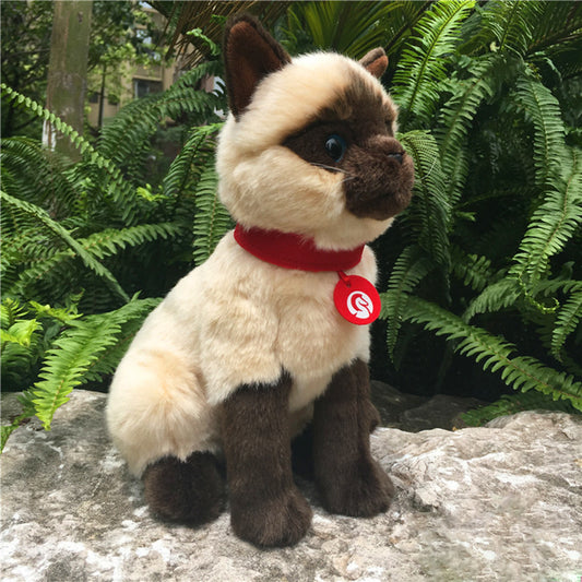 Peluche Gato Siamés Realista - Juguete de Simulación - Image 2