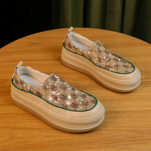 Zapatos Casuales para Mujer con Suela Gruesa y Diseño Transpirable