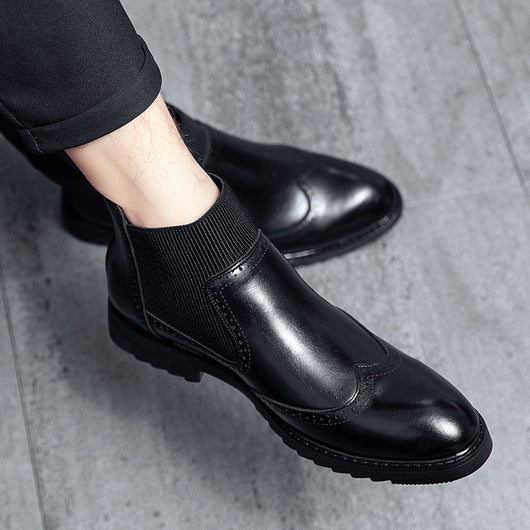 Botas Doc Martens para Hombre - Caña Alta Impermeables Invierno y Otoño - Image 9