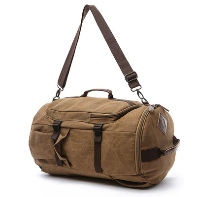 Mochila Cilíndrica para Laptop - Bolsa de Trabajo y Viaje - Image 18